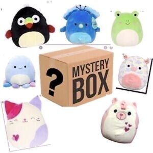🌹MYSTERY BOX🌹TWO Squishmallows 8” Kellytoy Squishdoos 2021 Hard To Find NWT